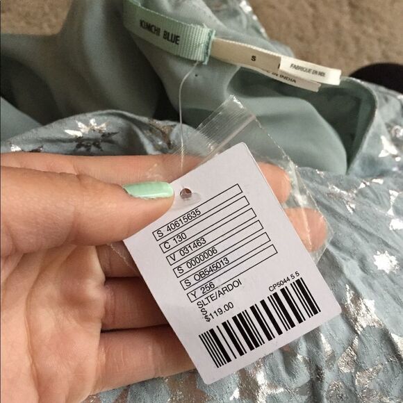 Kimchi Blue Blue Corellia Beaded Neck Mini Dress - Picture 8 of 9